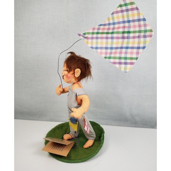 Annalee Dolls 8" Kid with Kite 1992 Ltd 1 Year Run #2335 - Picture 8 of 16